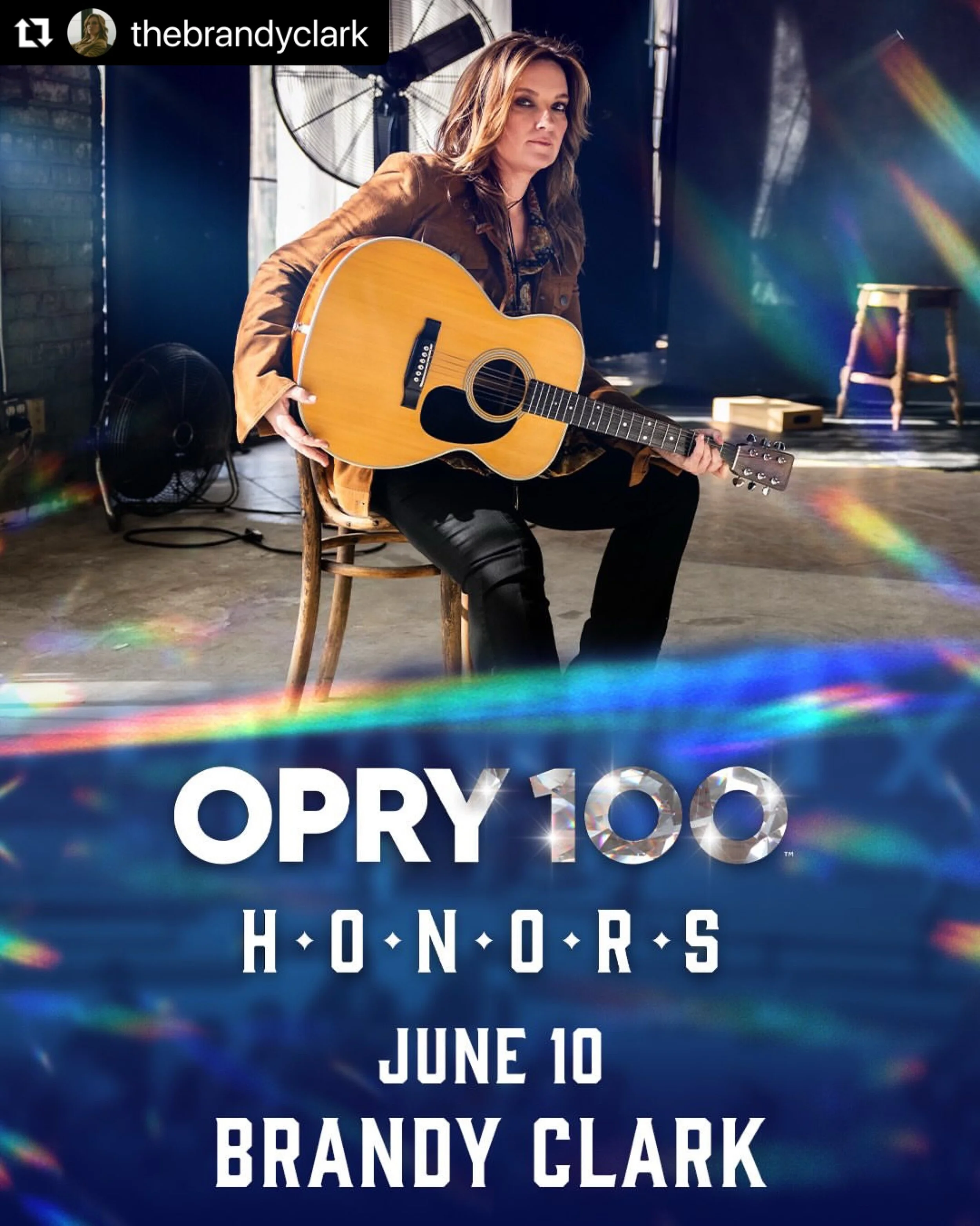 Absolutely honored to join @thebrandyclark on the Grand Ole @opry tonight! What a privilege to share the moment with Brandy and my brothers, @gabeburdulis and @erinmn. It&rsquo;s extra special because tonight we honor the legendary Don Williams. Don&