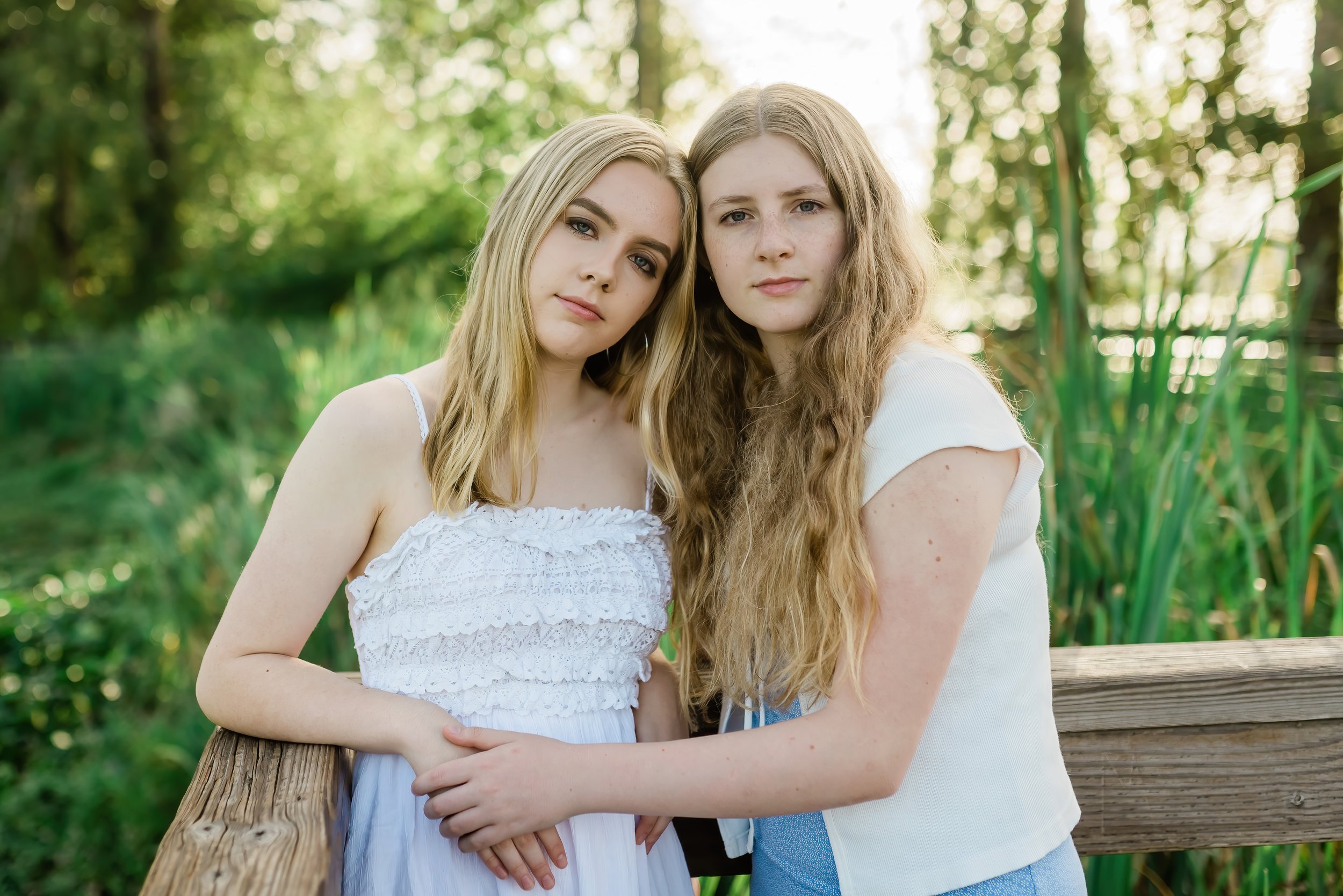 Senior Girl with Sister