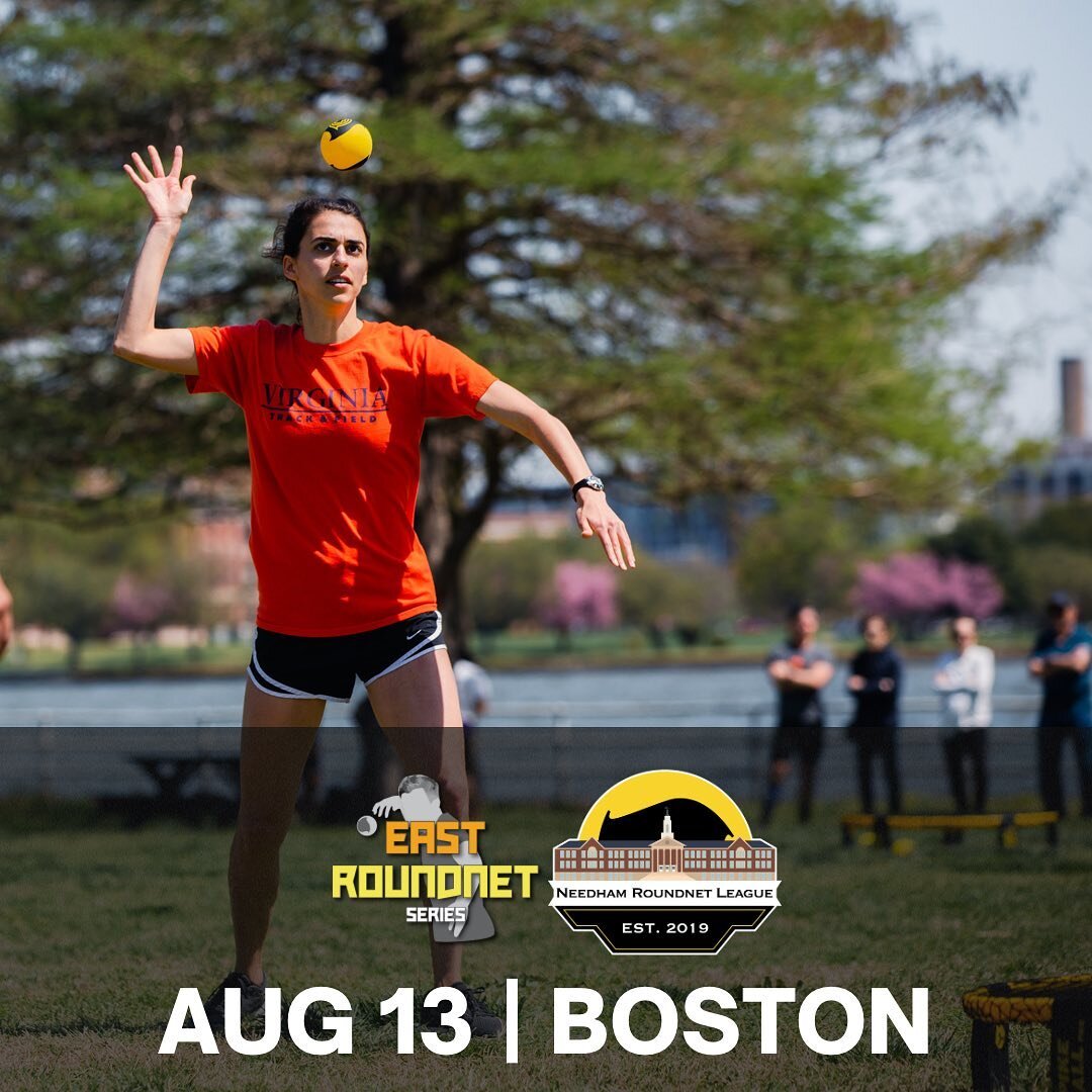 Spike in Boston!

East Roundnet is coming to MA with fun for all levels - sign up at fwango.io/ers22ma &mdash; the first 10 teams to use promo code &ldquo;NEEDHAM10&rdquo; will receive $10 off registration.

For all things East Roundnet Series, check