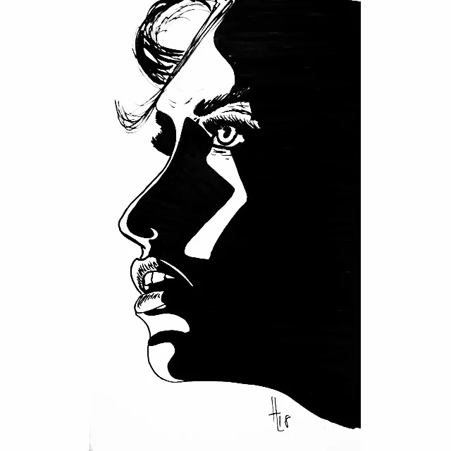"...she hides off the roadside..."