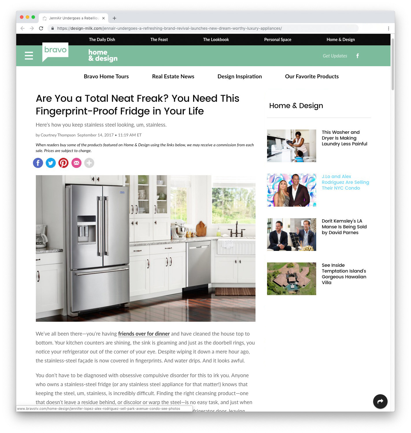 Kitchen Lifestyle, Bravo