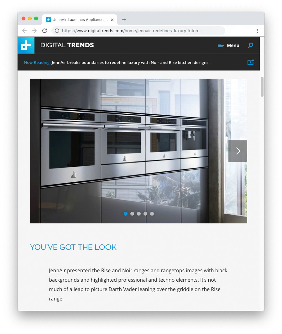 Ovens on Digital Trends