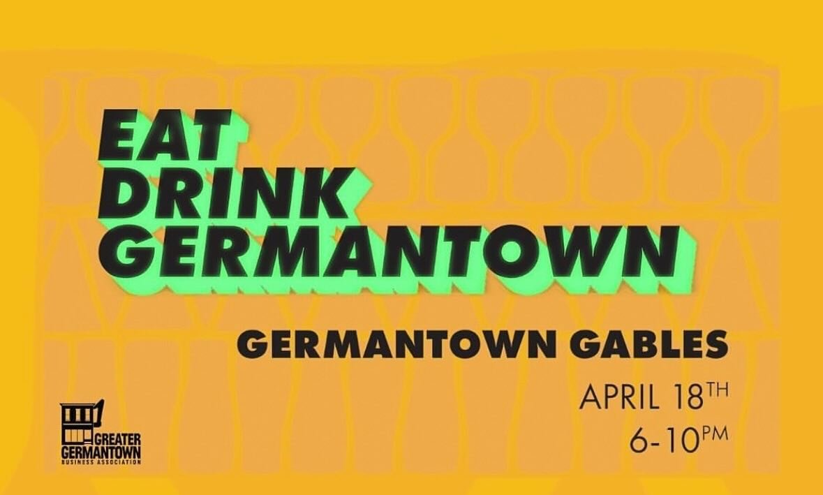 We&rsquo;re going to be at Eat Drink Germantown this week!!! Katy and Dani will be serving up treats and coffee at the Full Stop booth. You can get tickets from @greatergermantown website. It&rsquo;s Thursday the 18th!! 😎🥑🍪☕️

Hope to see ya there