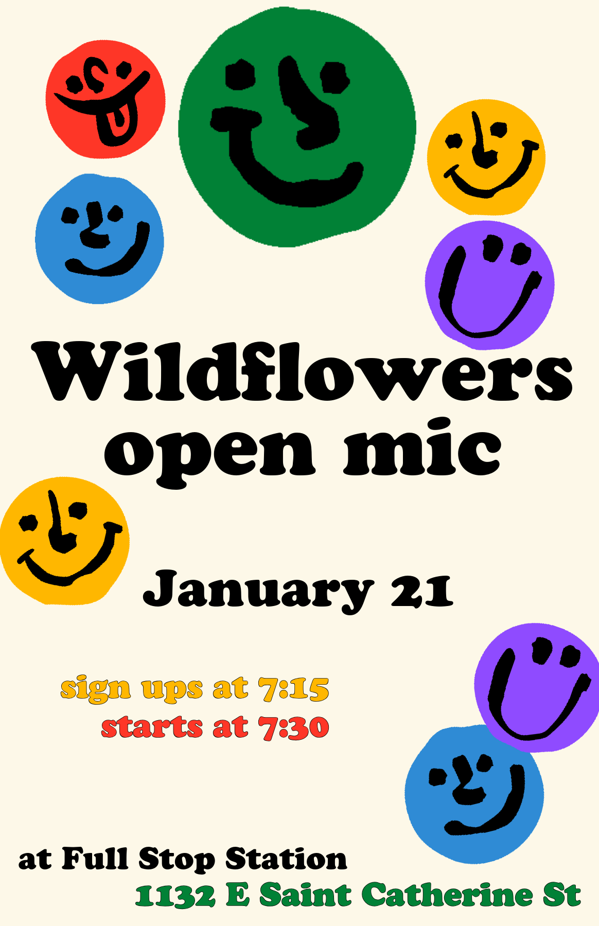 WILDFLOWERS OPEN MIC NIGHT