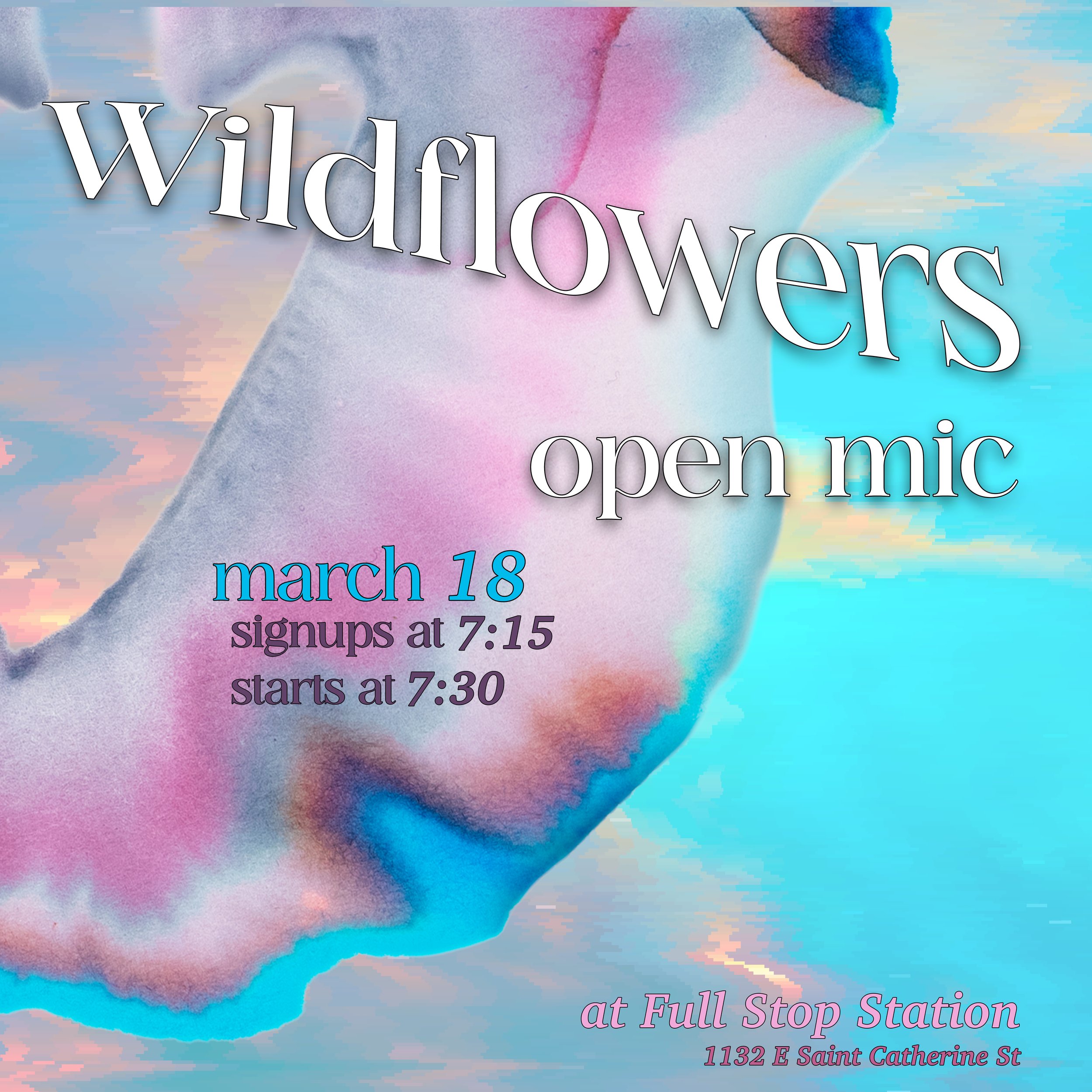 WILDFLOWERS OPEN MIC NIGHT
