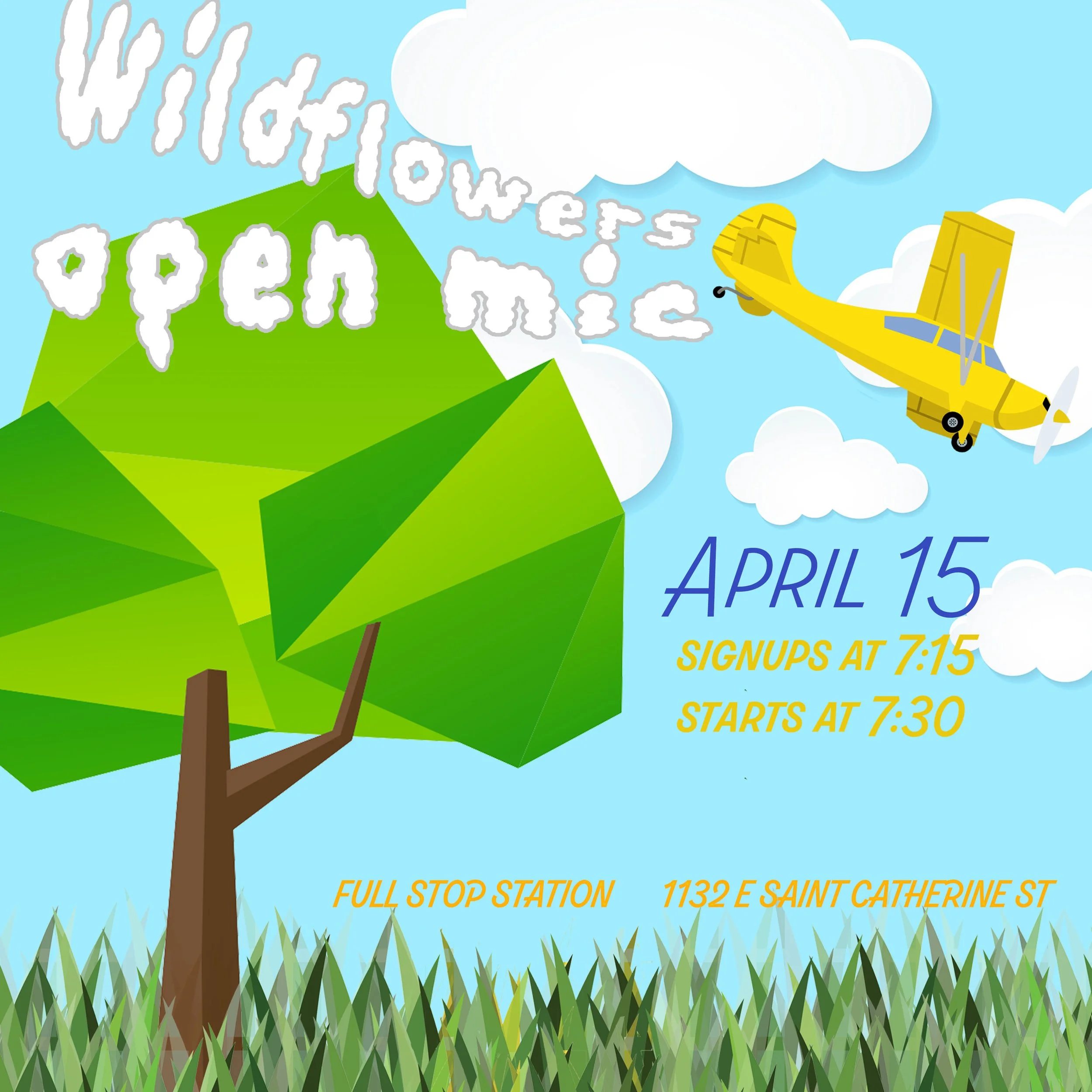 WILDFLOWERS OPEN MIC NIGHT