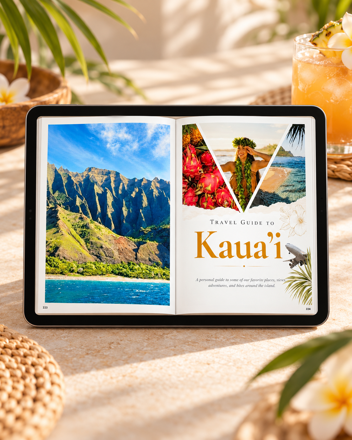 Tropical Kaua’i Travel Guide Tablet Mockup.png