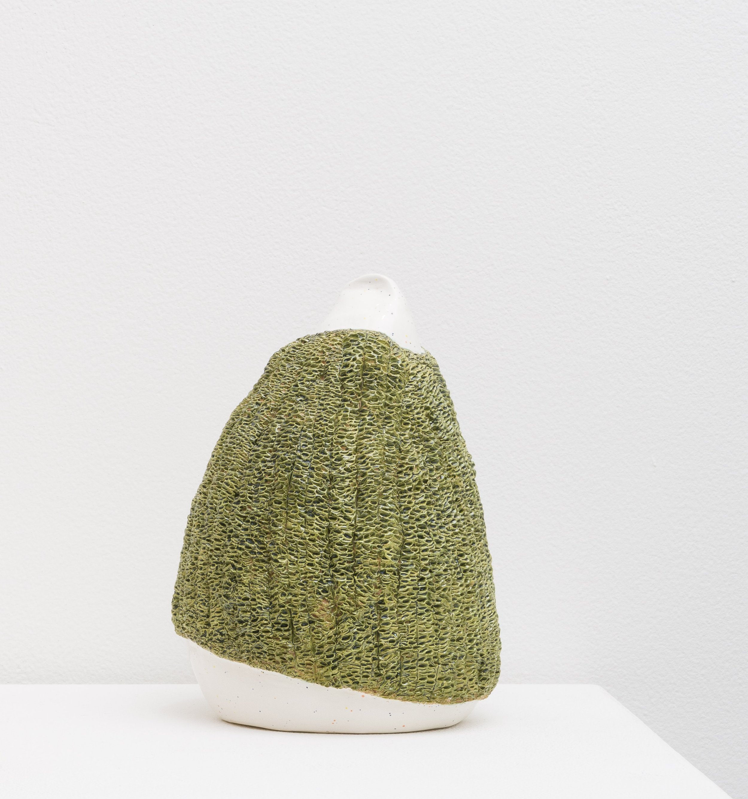 Untitled, (Cocoon of Warmth), 2023, glazed ceramic, 8”x8”x9.5” (Copy)