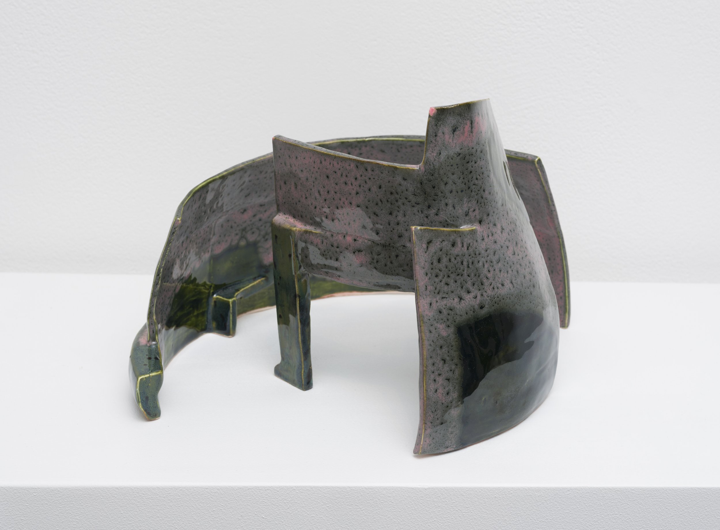 The Embrace, 2023, glazed ceramic, 11.5”x 11.5”x8” (Copy)