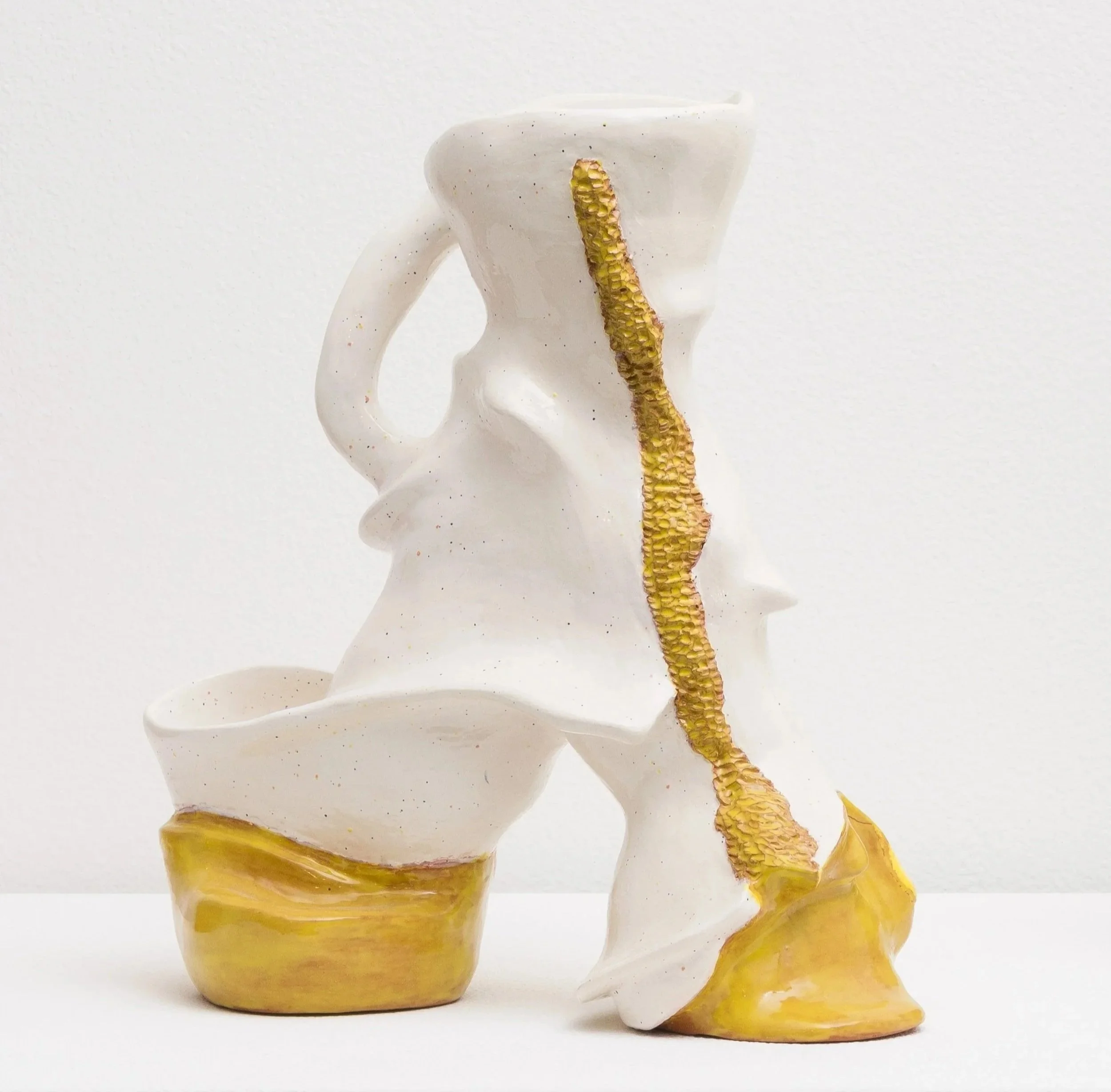 Dance with Me, 2024, glazed ceramic, 11”x5”x11” (Copy)