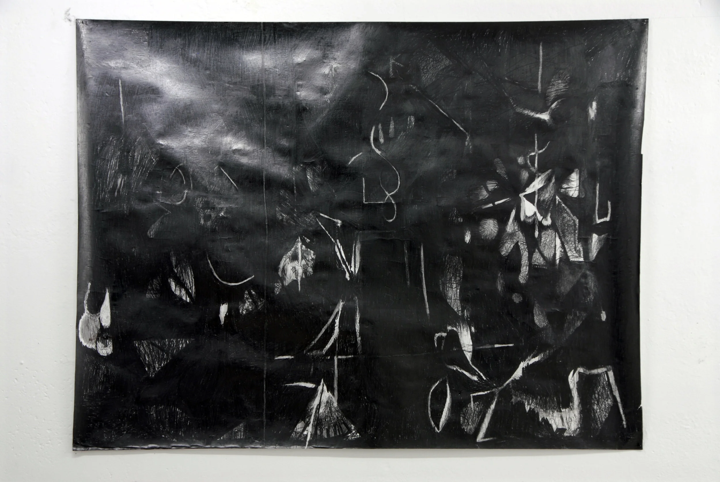 O.T., 2007 Bleistift Papier, 150x200cm
