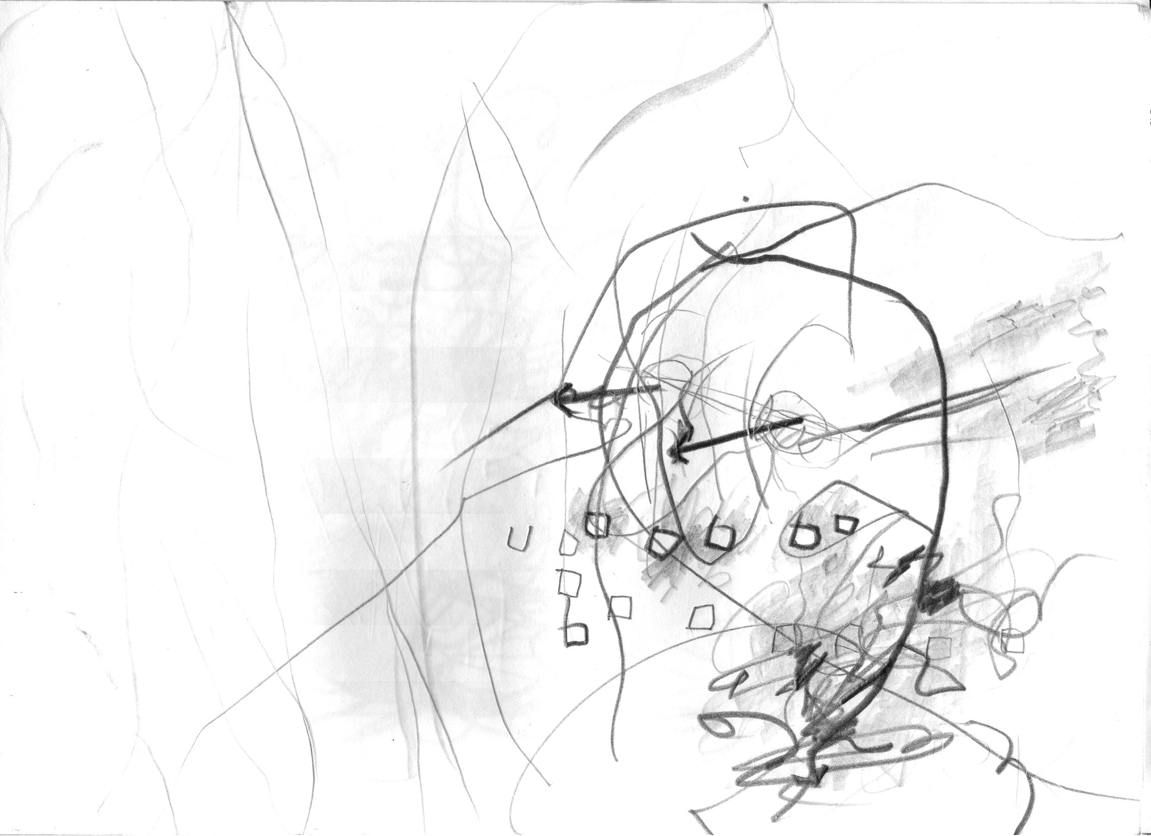 O.T.( ab ), 2005 Bleistift auf Papier, 29.8x21cm