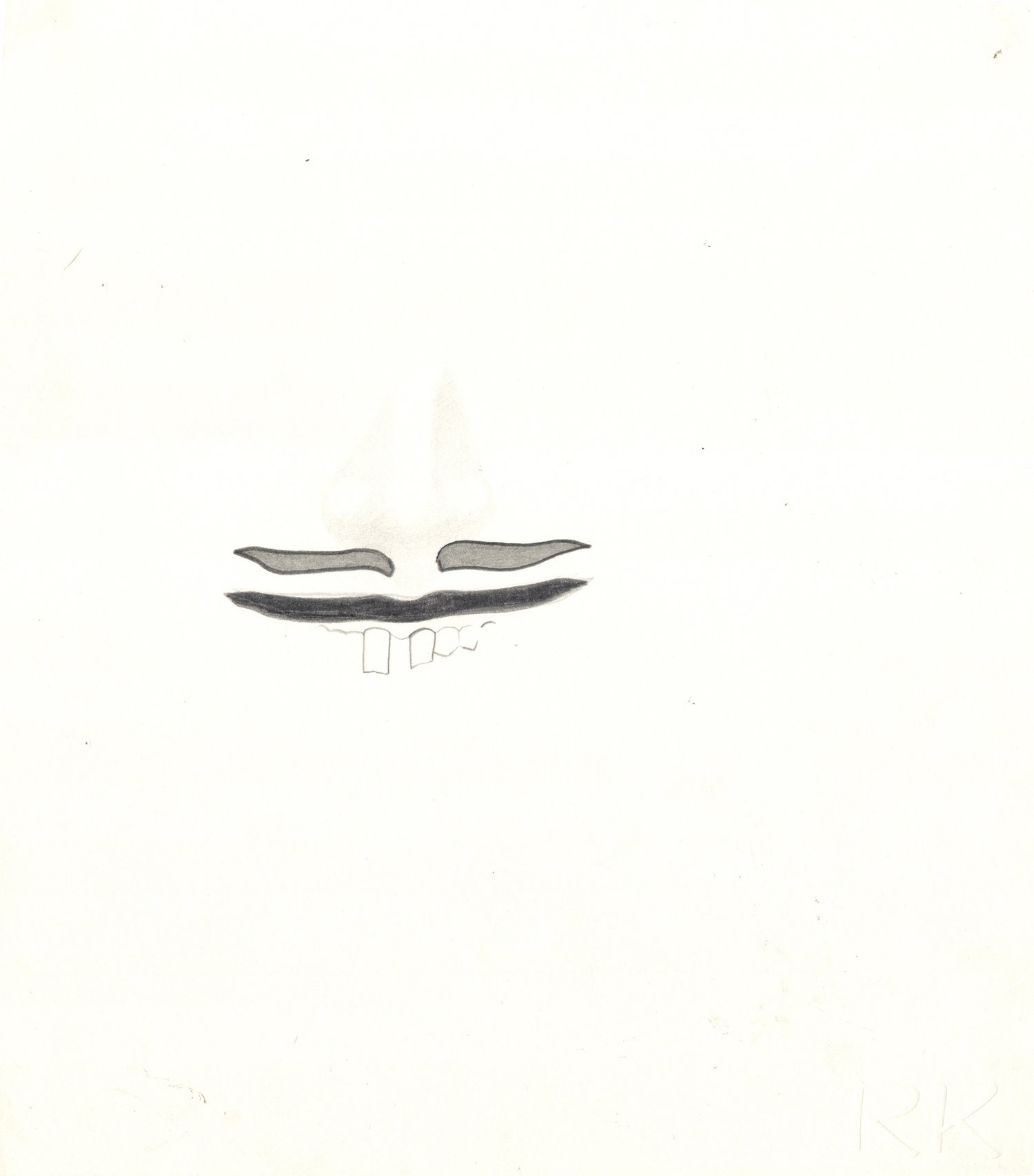  O.T ( ... ), 2012  Bleistift auf Papier, 26x35.5cm 
