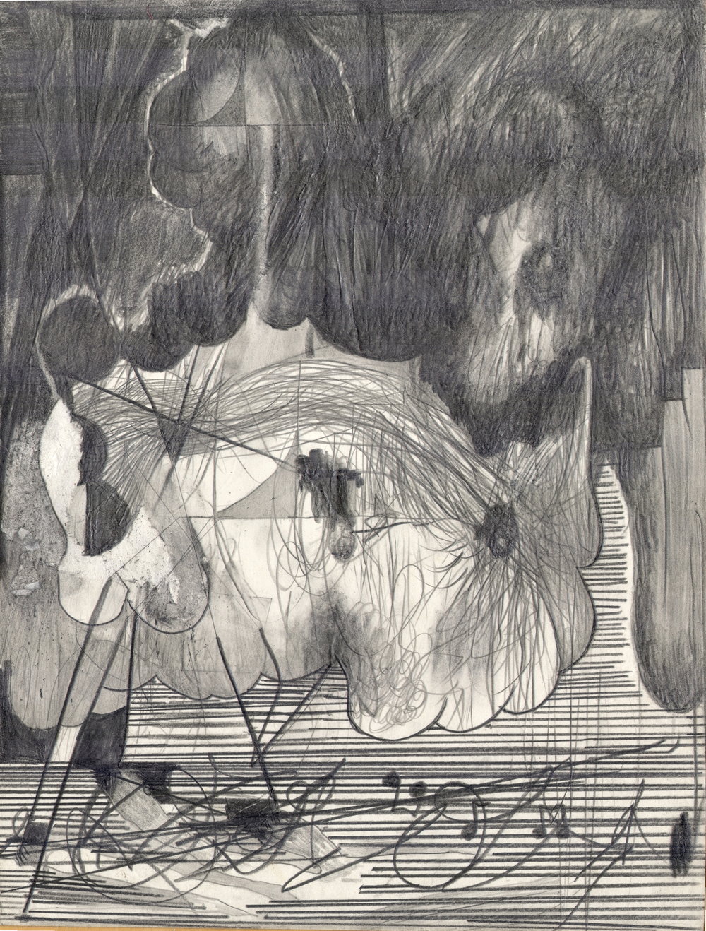 O.T, 2012 Bleistift auf Papier, 26x35.5cm
