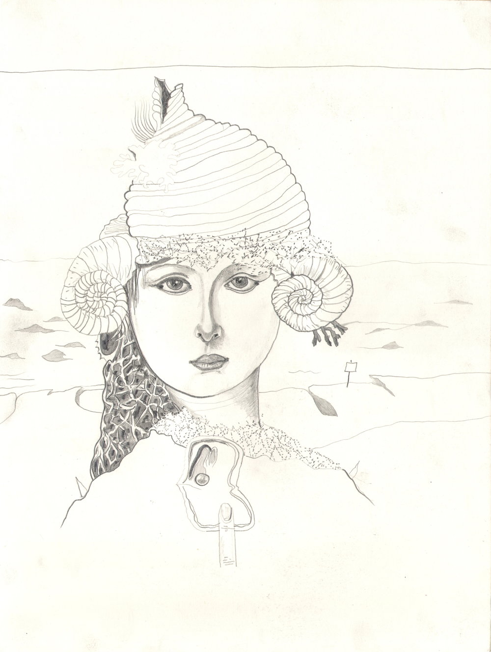 O.T. ( Manierismus I ), 2014 26x35.5cm, Bleistift auf Papier