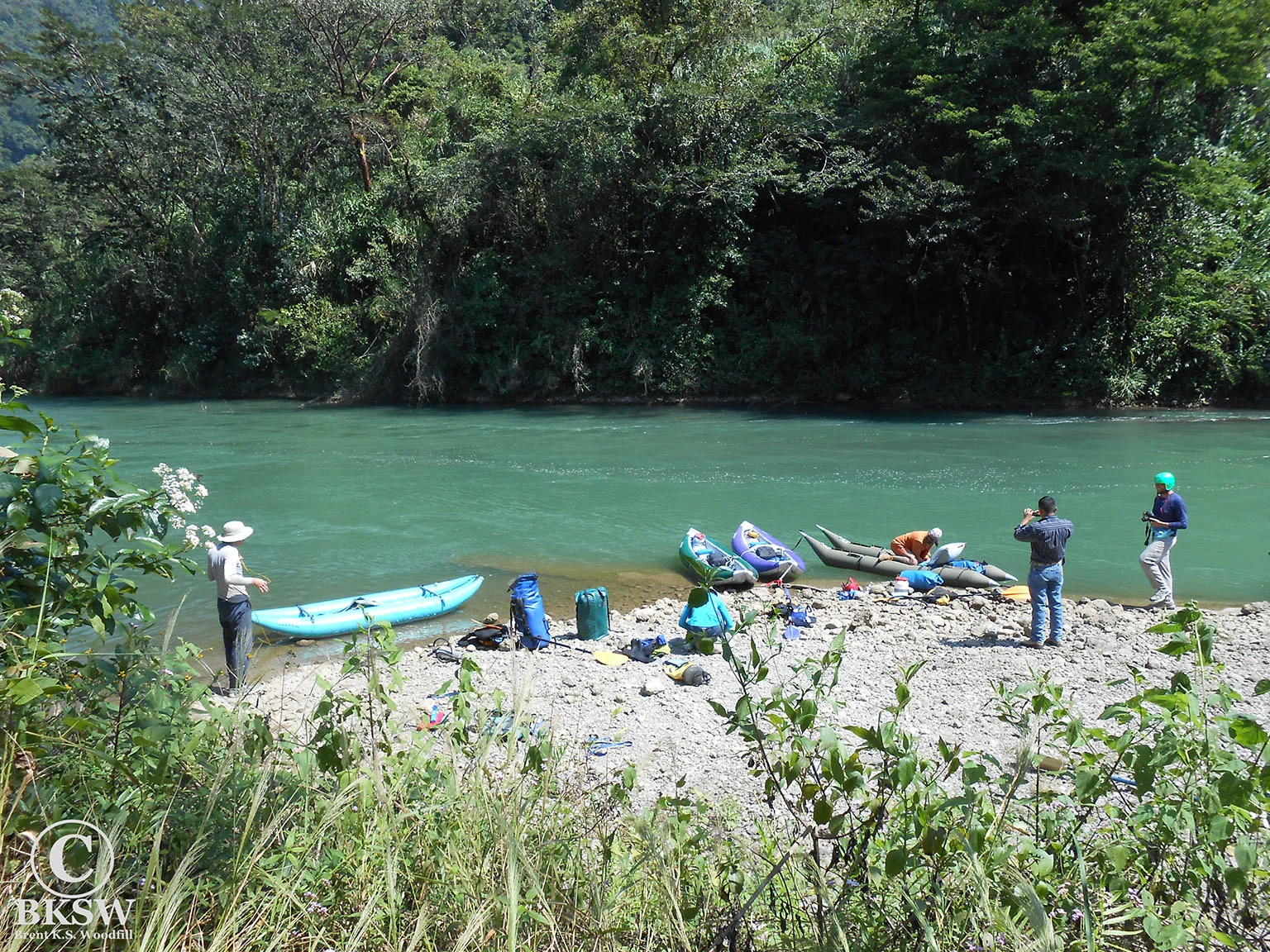 Cavers Hit the River
