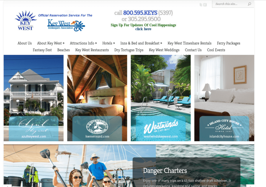 Previous website