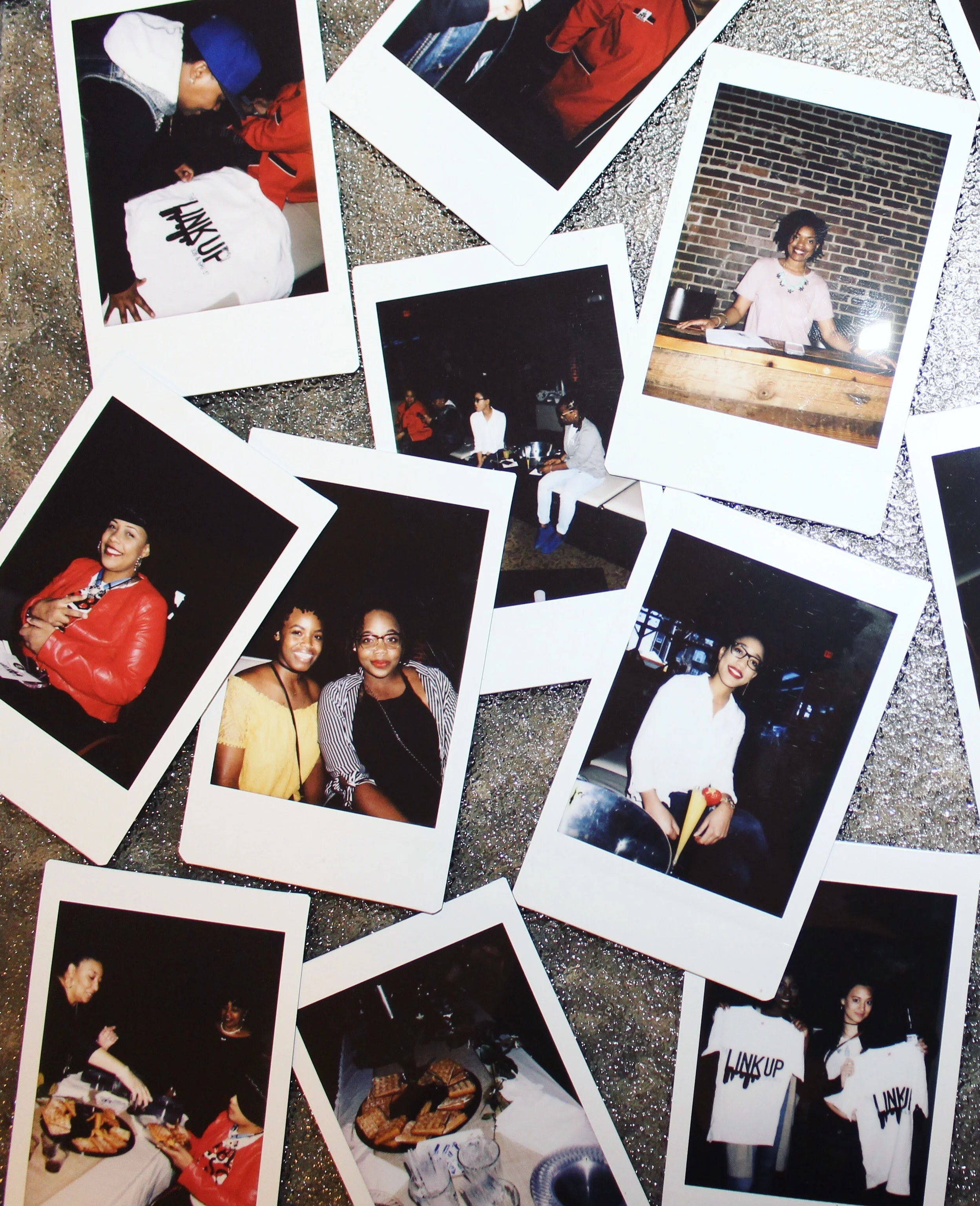 Attendees passed around multiple polaroids to take photos, were able to create shirts with local screen printing company, while enjoying music and specially curated brunch menu provided by local food truck