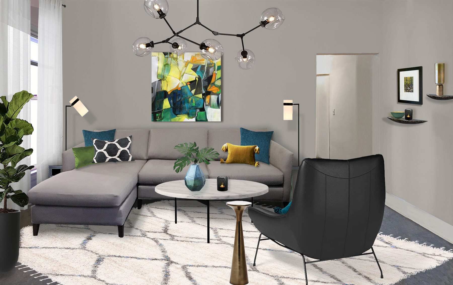THE RESULT: Modern Boho With An Edge