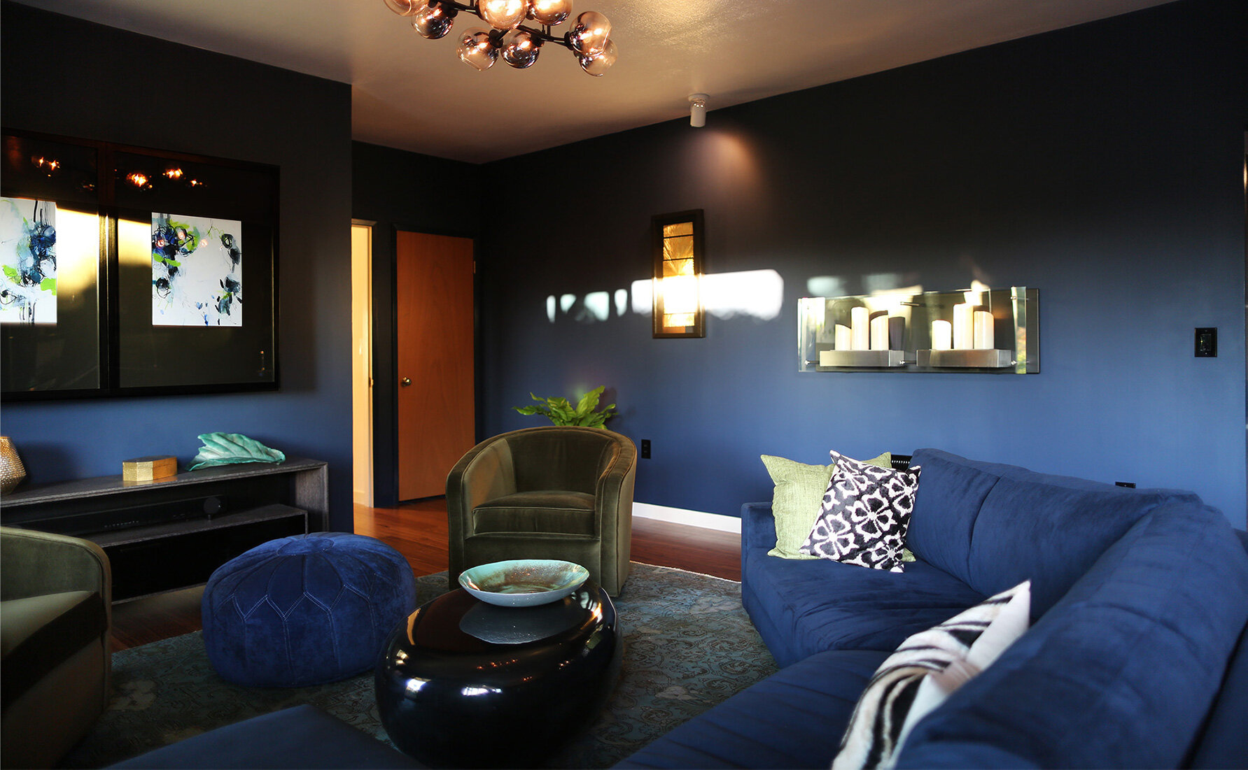 Wall Mounted Steel Fireplace