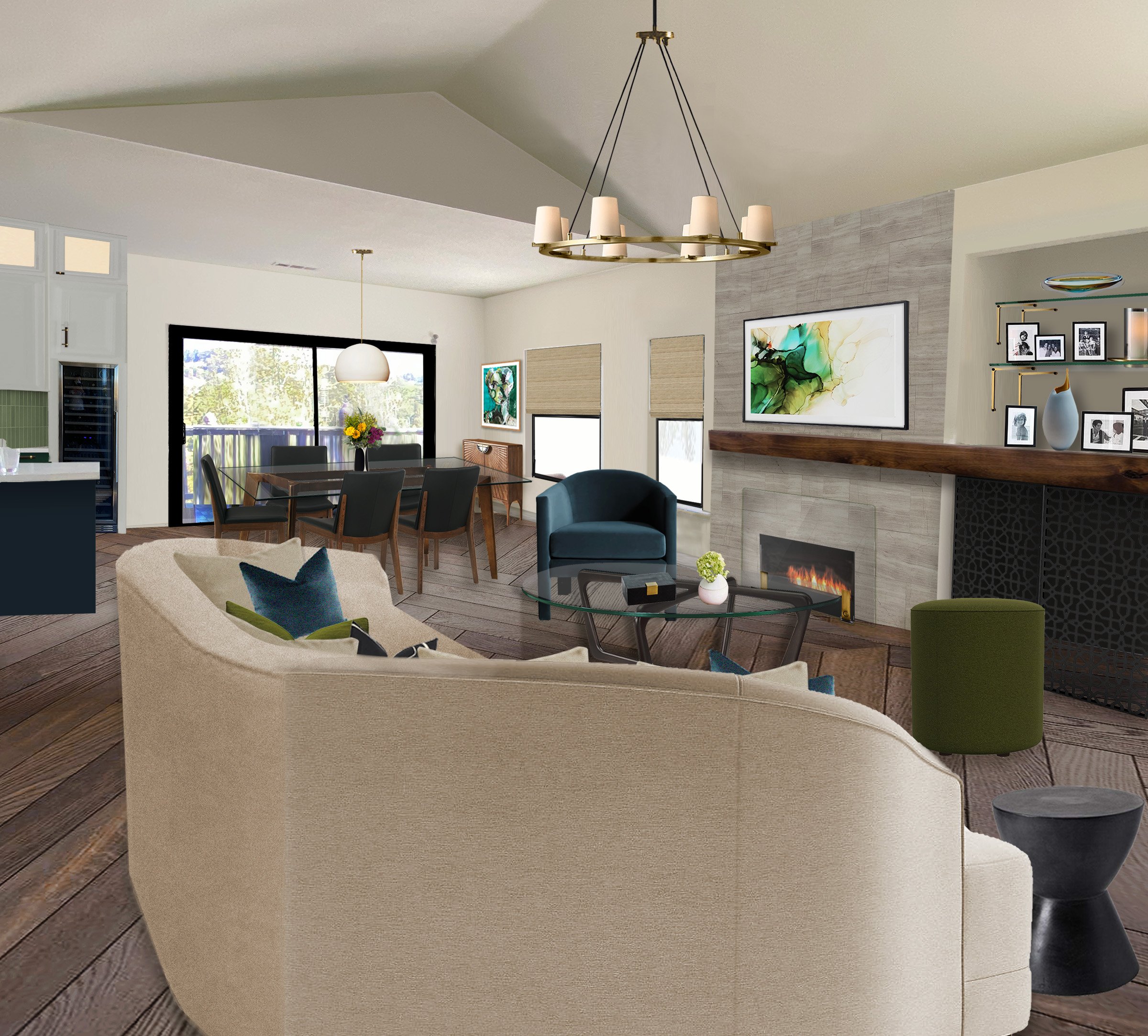 THE DESIGN: Family-friendly + Ready to Party