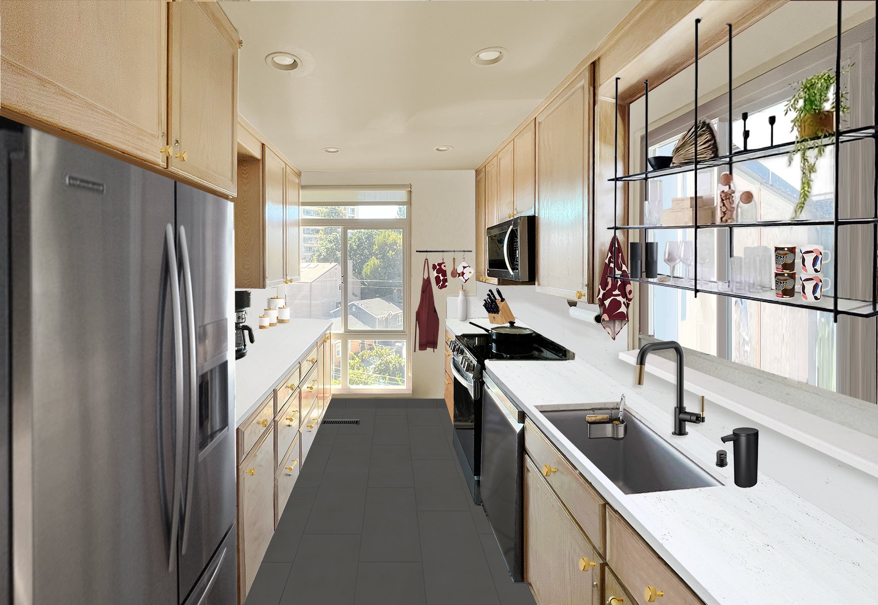 THE DESIGN: Fresh + Modern + Decluttered