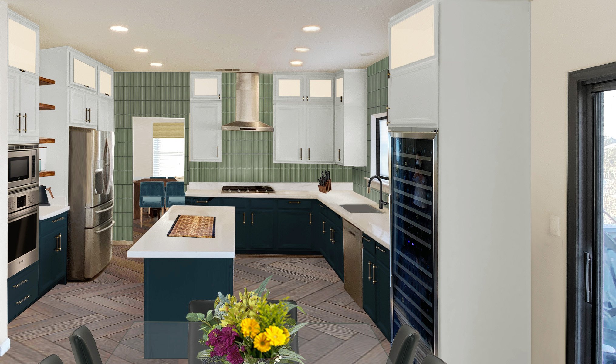 THE DESIGN: Color, Warmth + Storage