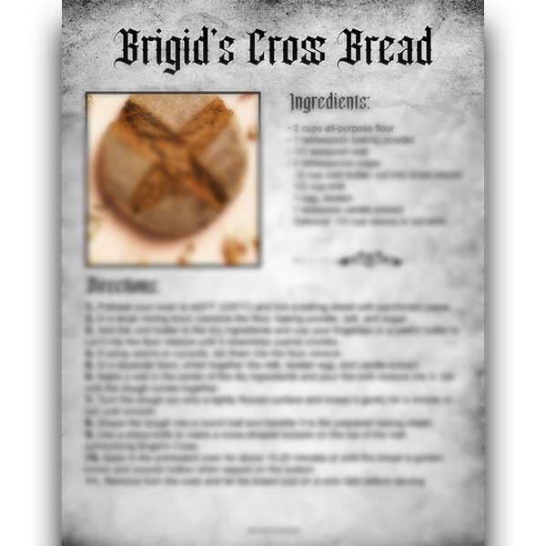Brigid's Cross Bread