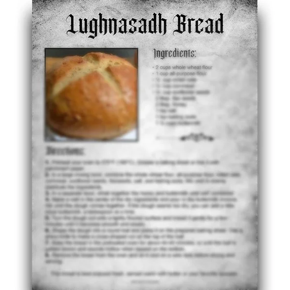 Lughnasadh Bread