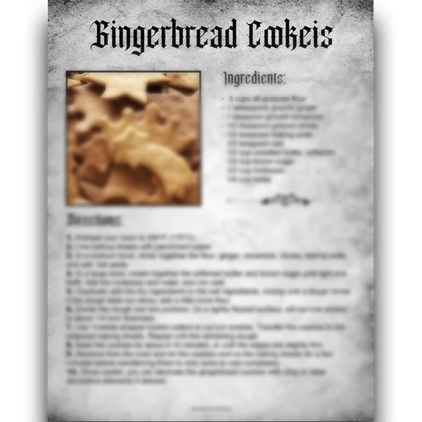Gingerbread Cookies
