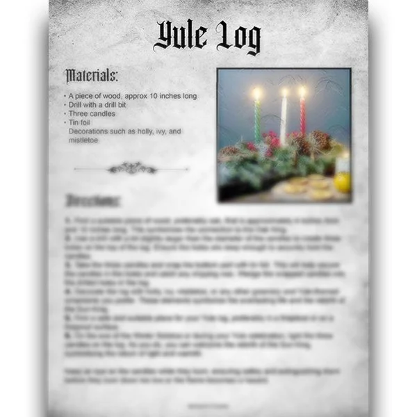 Yule Log
