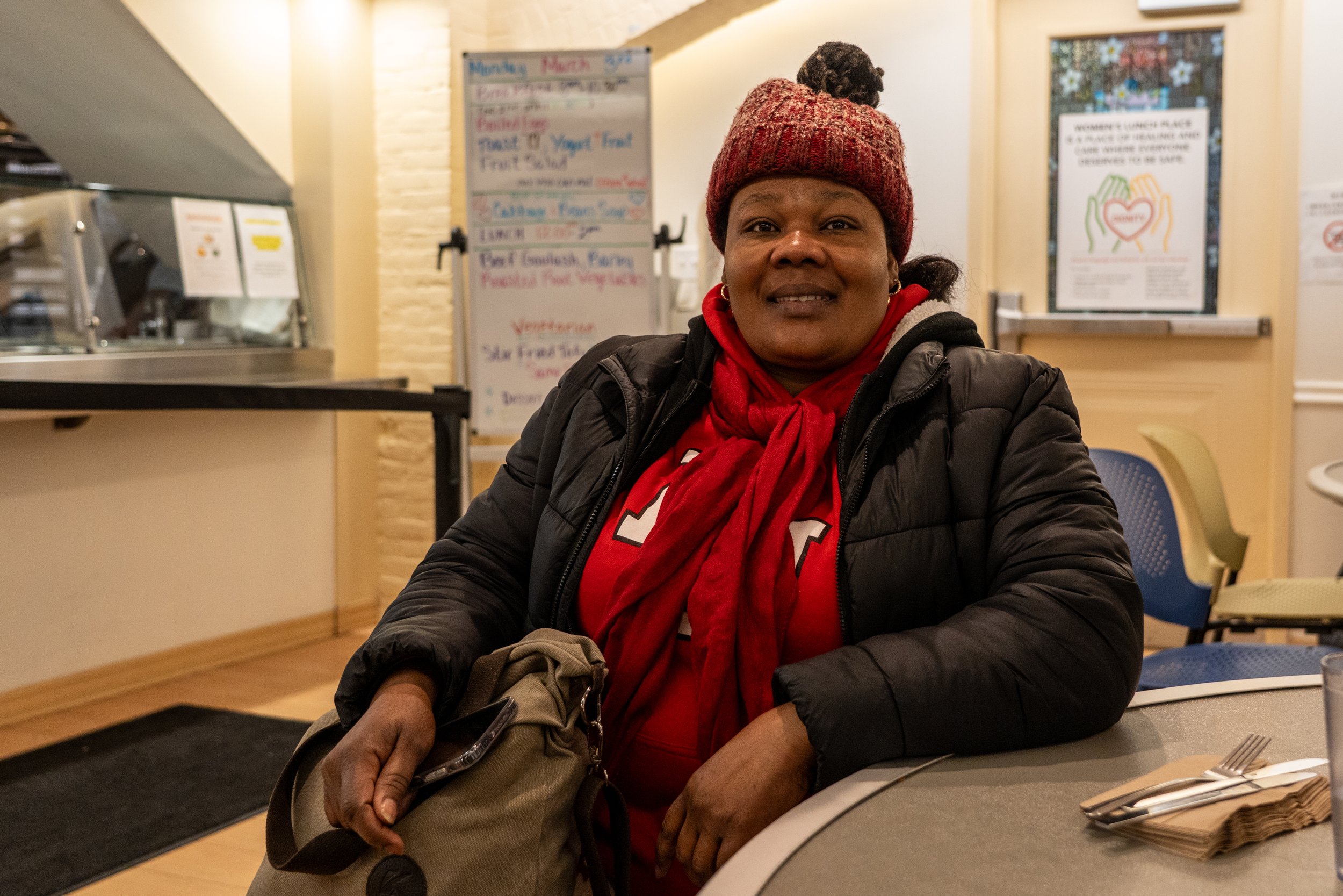  “This is the first time I visited, and I feel very safe. It's a very welcoming place. I feel very relaxed. Staff members are very nice, and the place is very clean. After a month of uncertainty, I feel relaxed and hopeful.” 