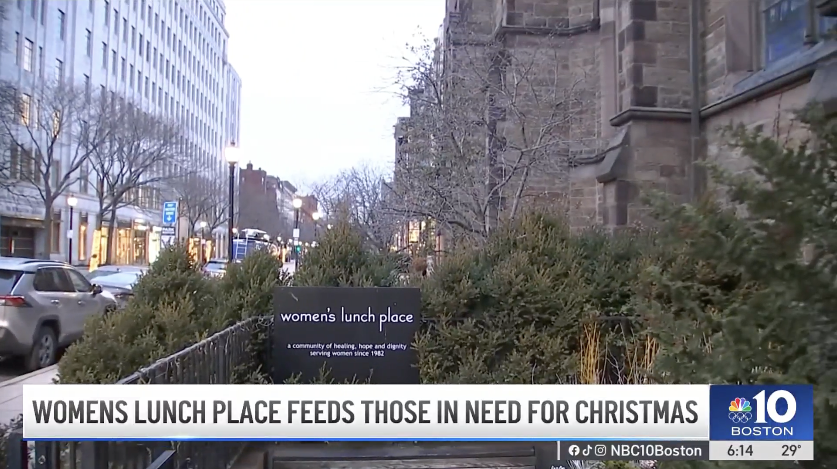 NBC 10 Boston: Women's Lunch Place Makes Every Meal Special to Help Guests