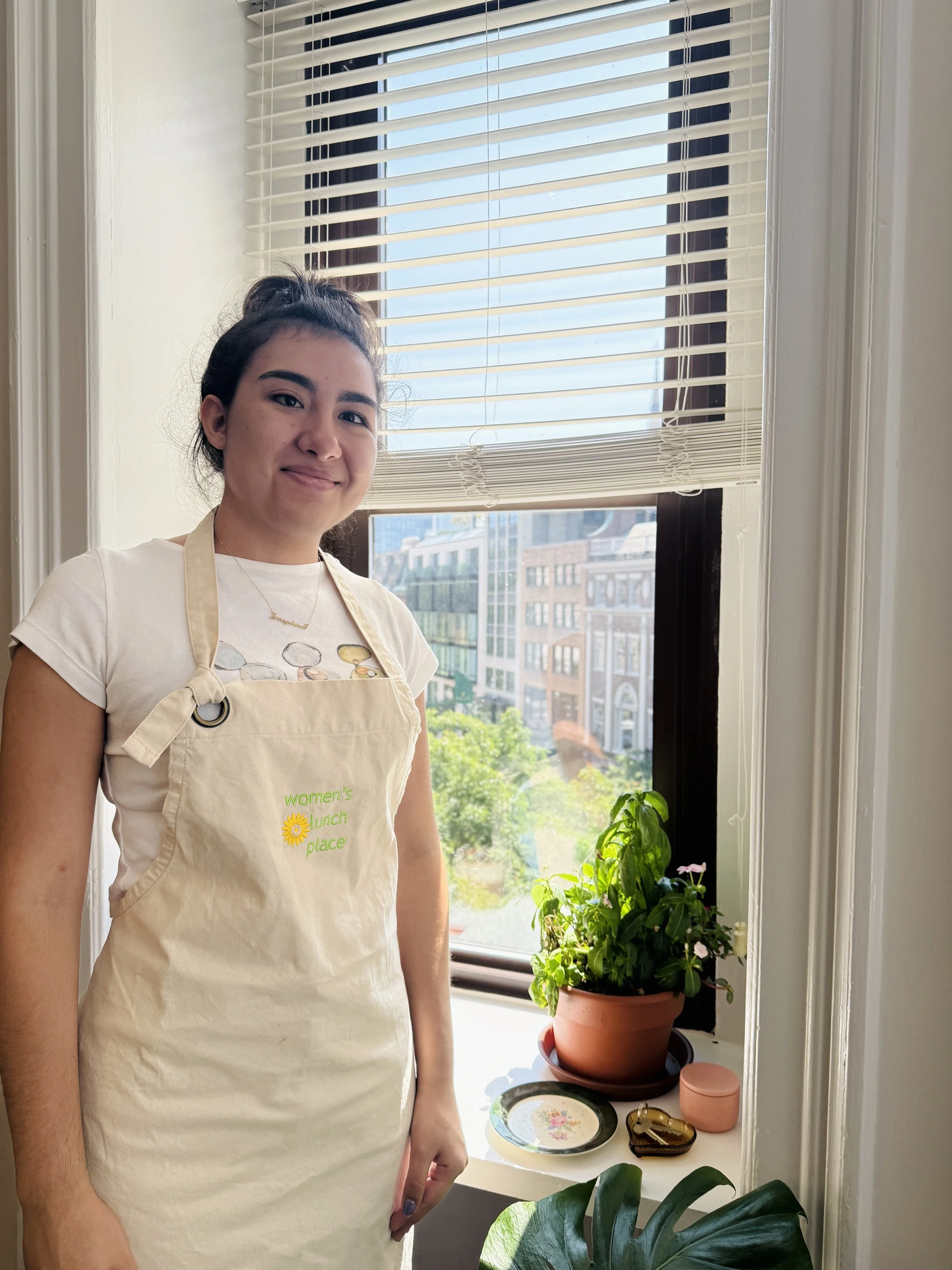 Women's Lunch Place Embroidered Apron
