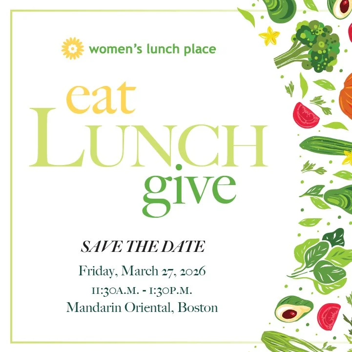 Eat, lunch, give save the date for Friday, March 27, 2026 at the Mandarin Oriental, Boston.