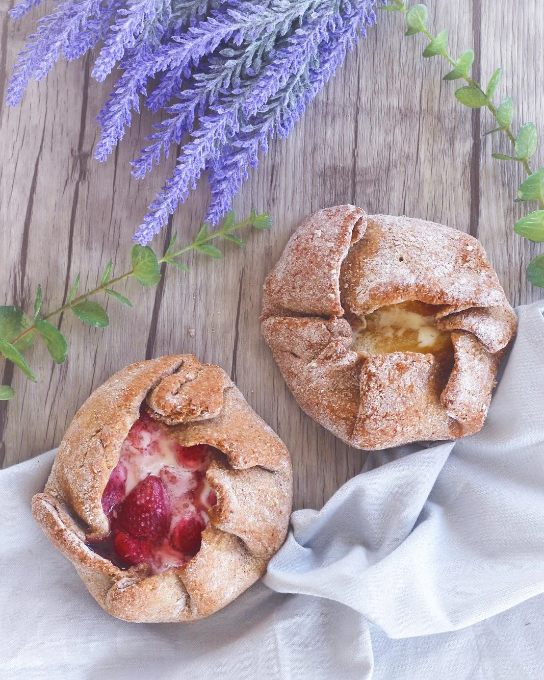 Tarta Integral de frutas 