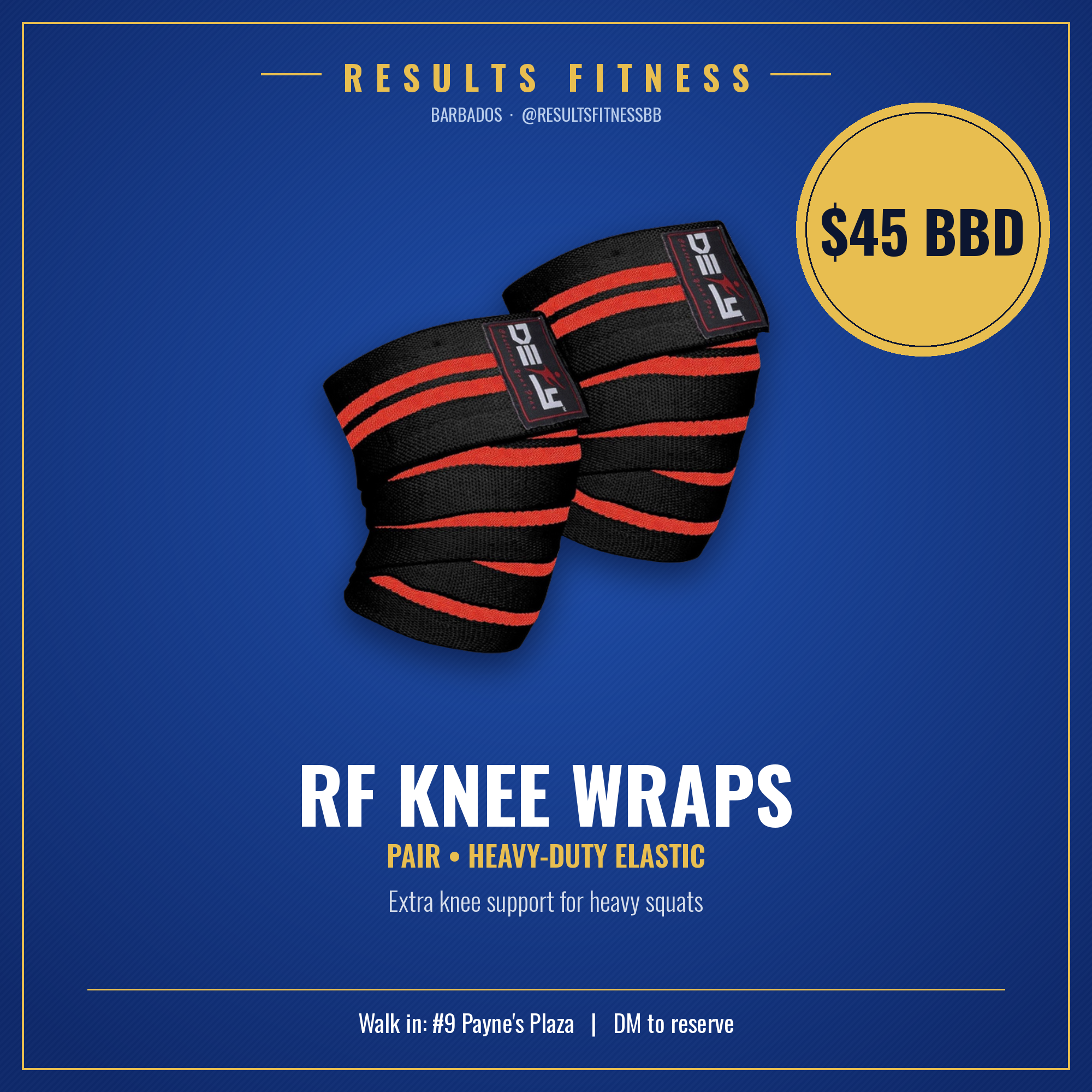 RF Knee Wraps