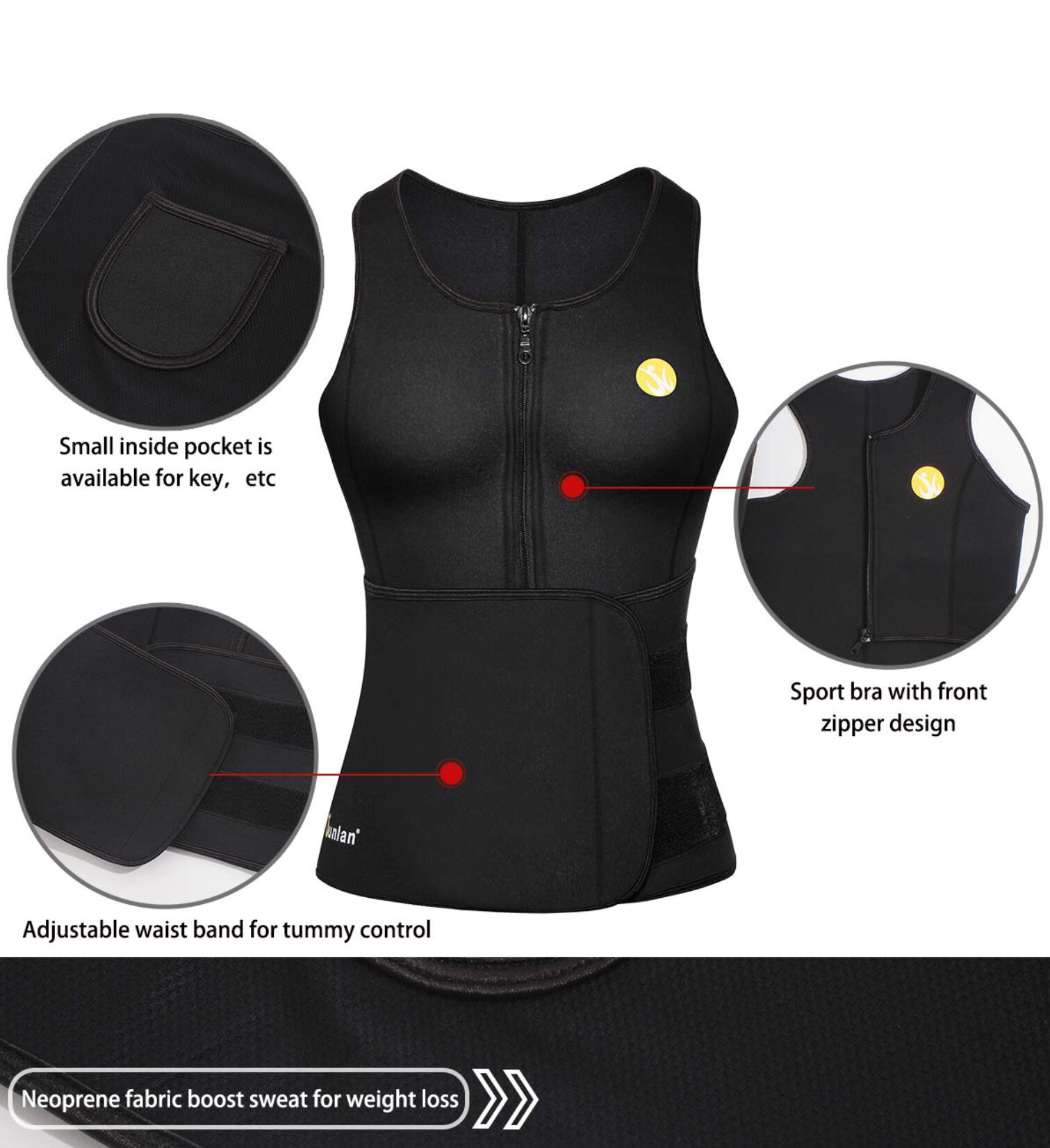 Sweet Sweat® Waist Trimmer  Enhance Your Workout & Shed Water Weight