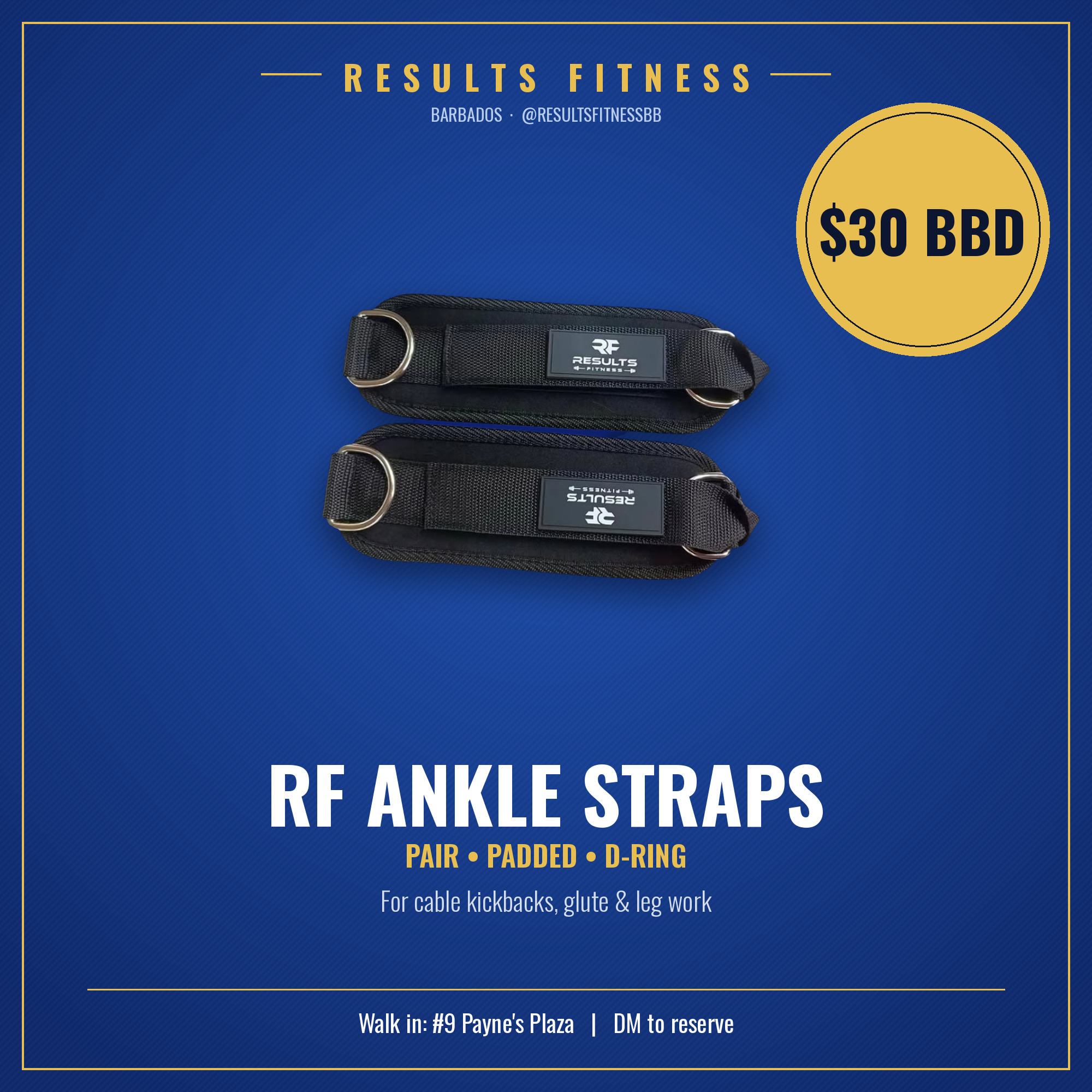 RF Ankle Straps