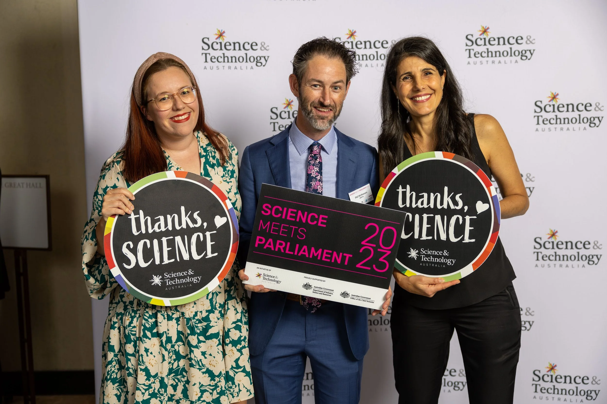  Australian National Centre for the Public Awareness of Science at ANU dinner in Parliament House in Canberra. 