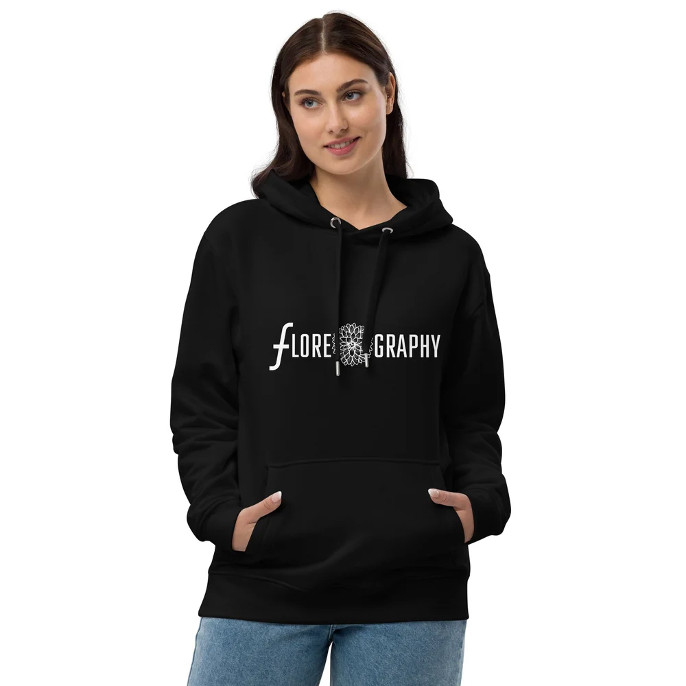 Black Floreography Hoodie — floreography