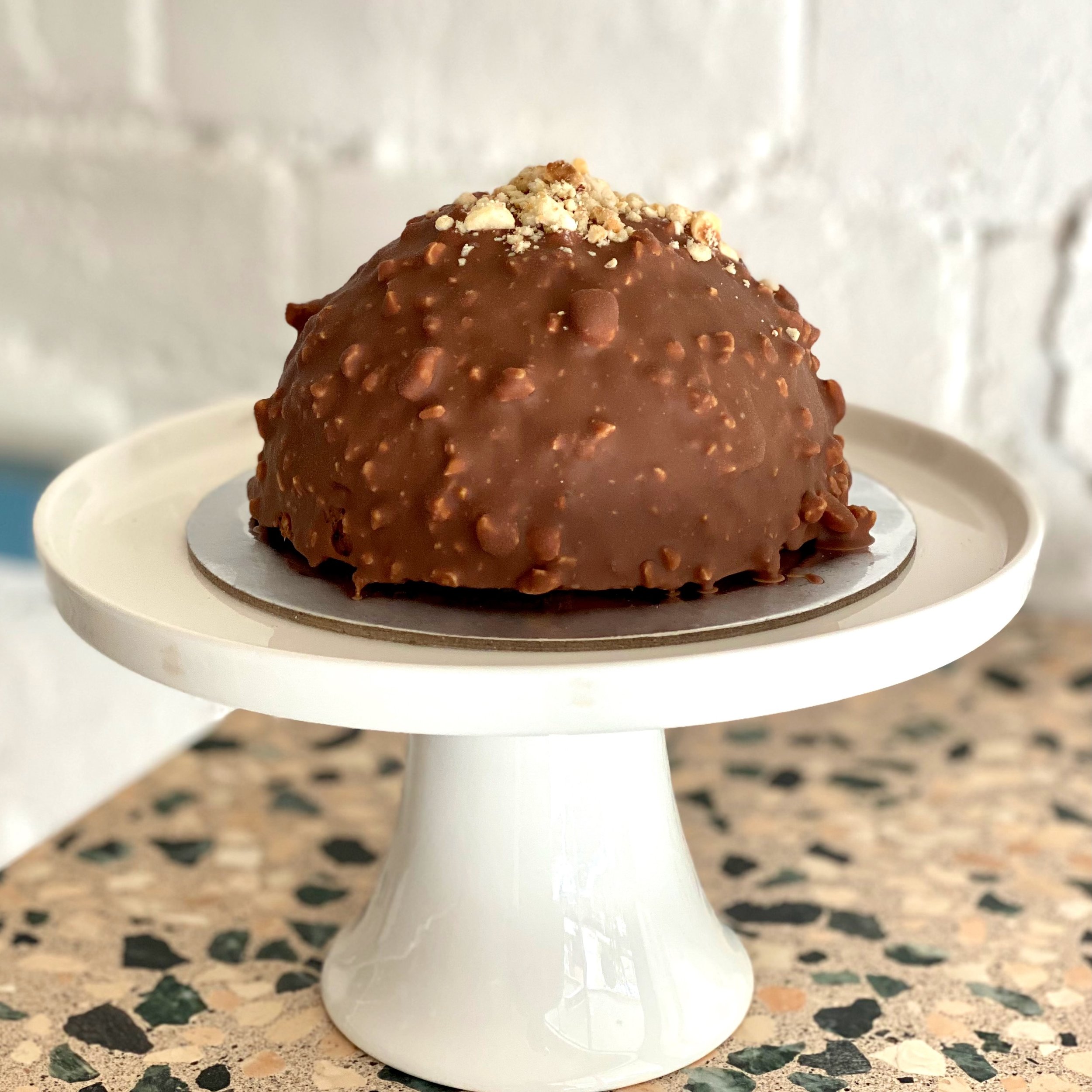 Little Sky Gelato Chocolate & Hazelnut Small Round Cake.jpeg