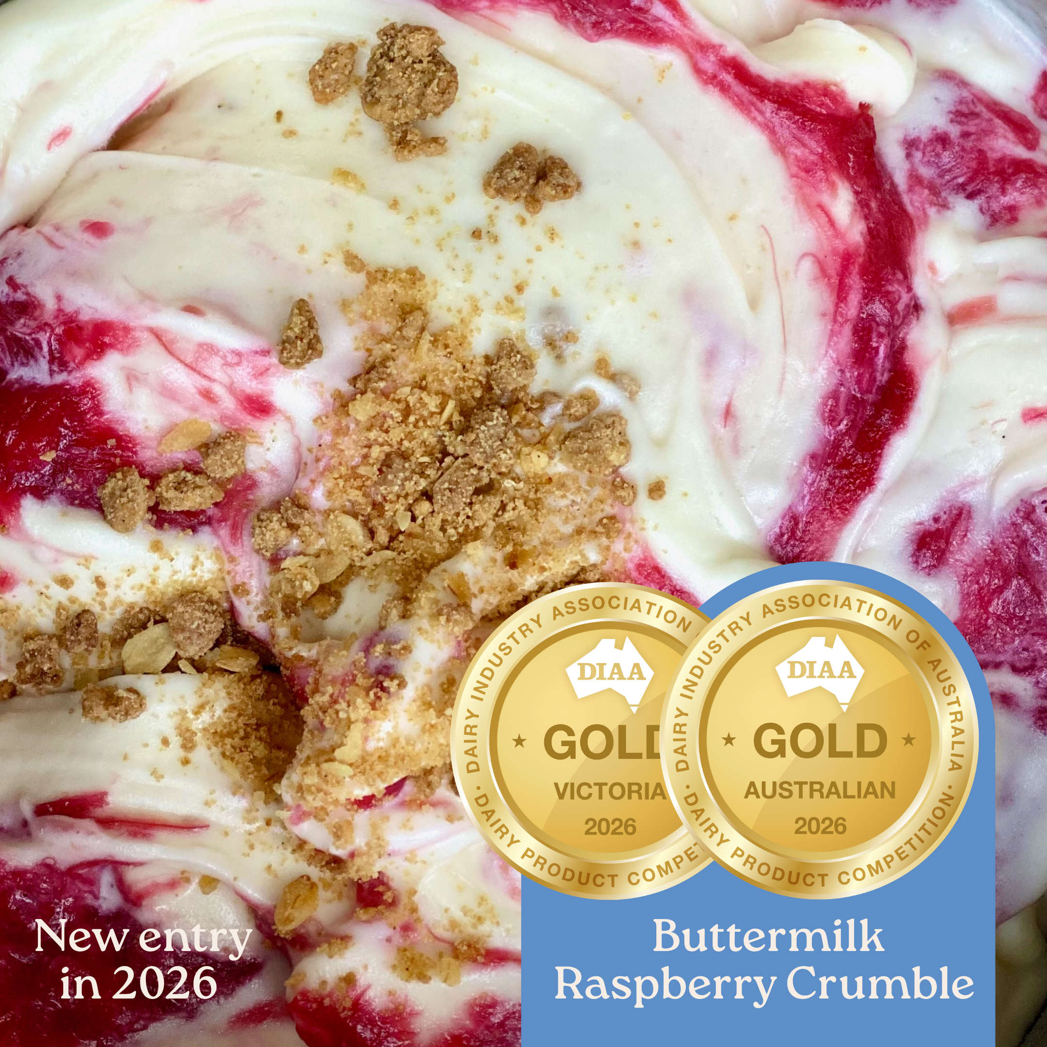 Little Sky Gelato Award Winning Gold Medal Buttermilk Raspberry Crumble Gelato.png