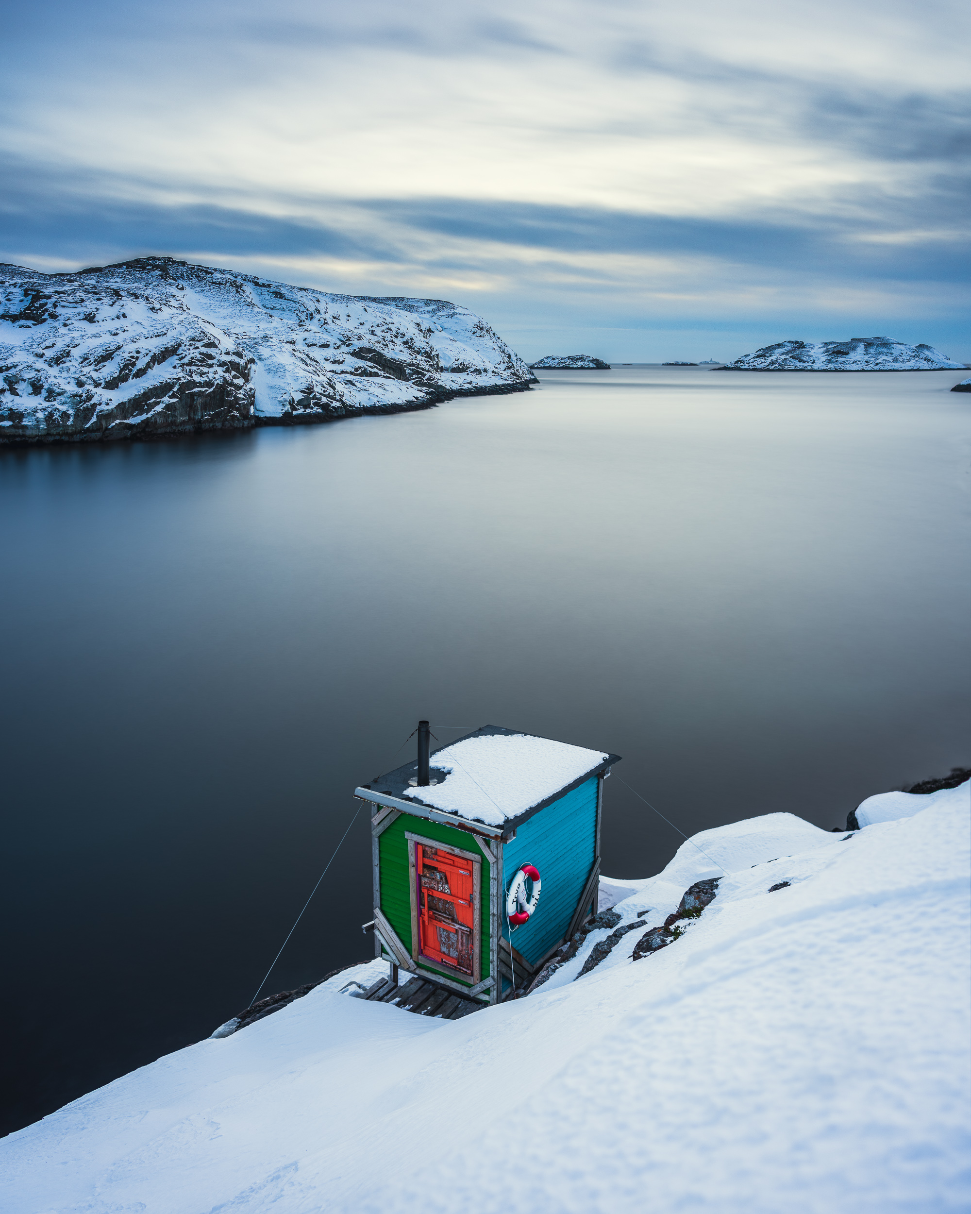 Sauna on the edge of the North Atlantic