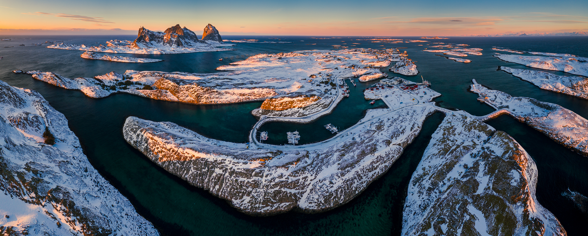 Winter in Træna