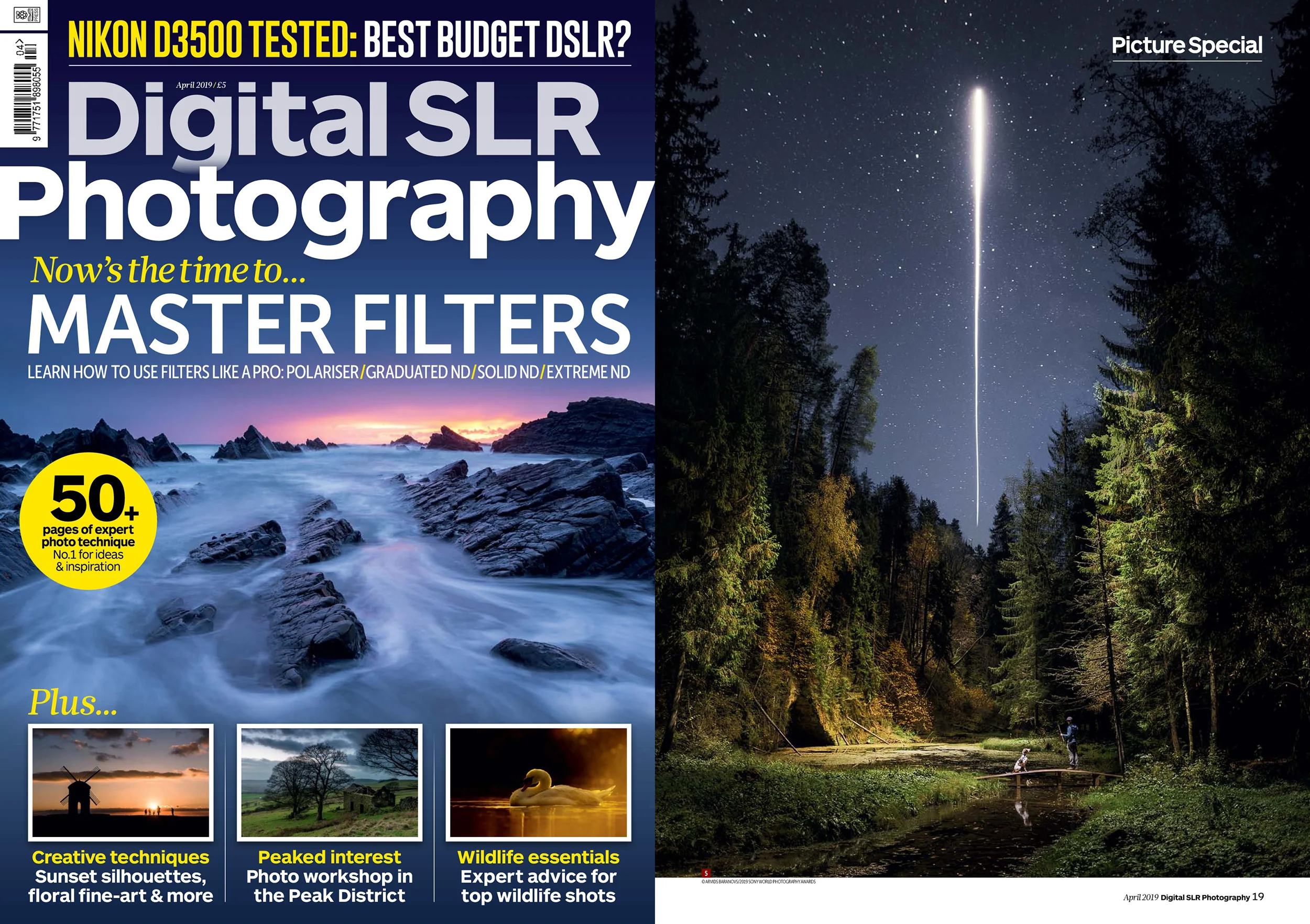 Digital SLR Photography, April 2019 Print