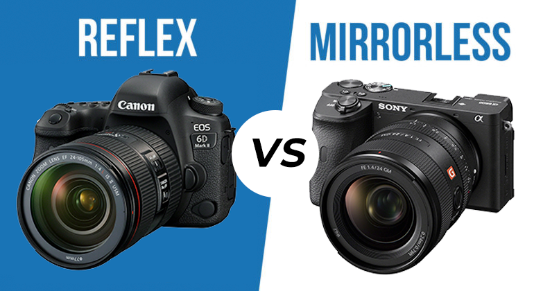 Differenza tra reflex e mirrorless