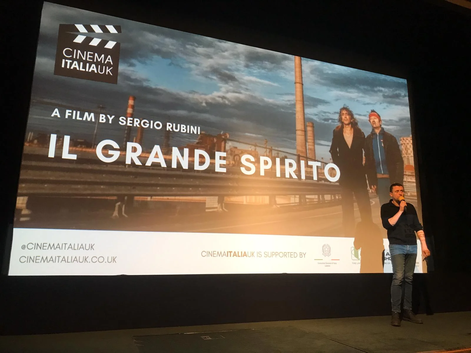 Full House at CinemaItaliaUK's screening of "Il Grande Spirito"