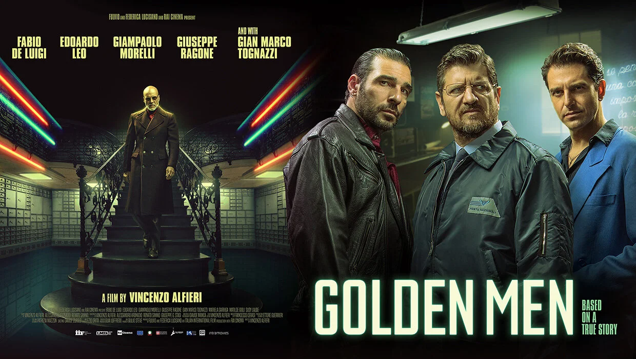 Golden Men Q&amp;A with Director Vincenzo Alfieri and Screenwriter Giuseppe Stasi  Moderator: Lorenzo Tamburini