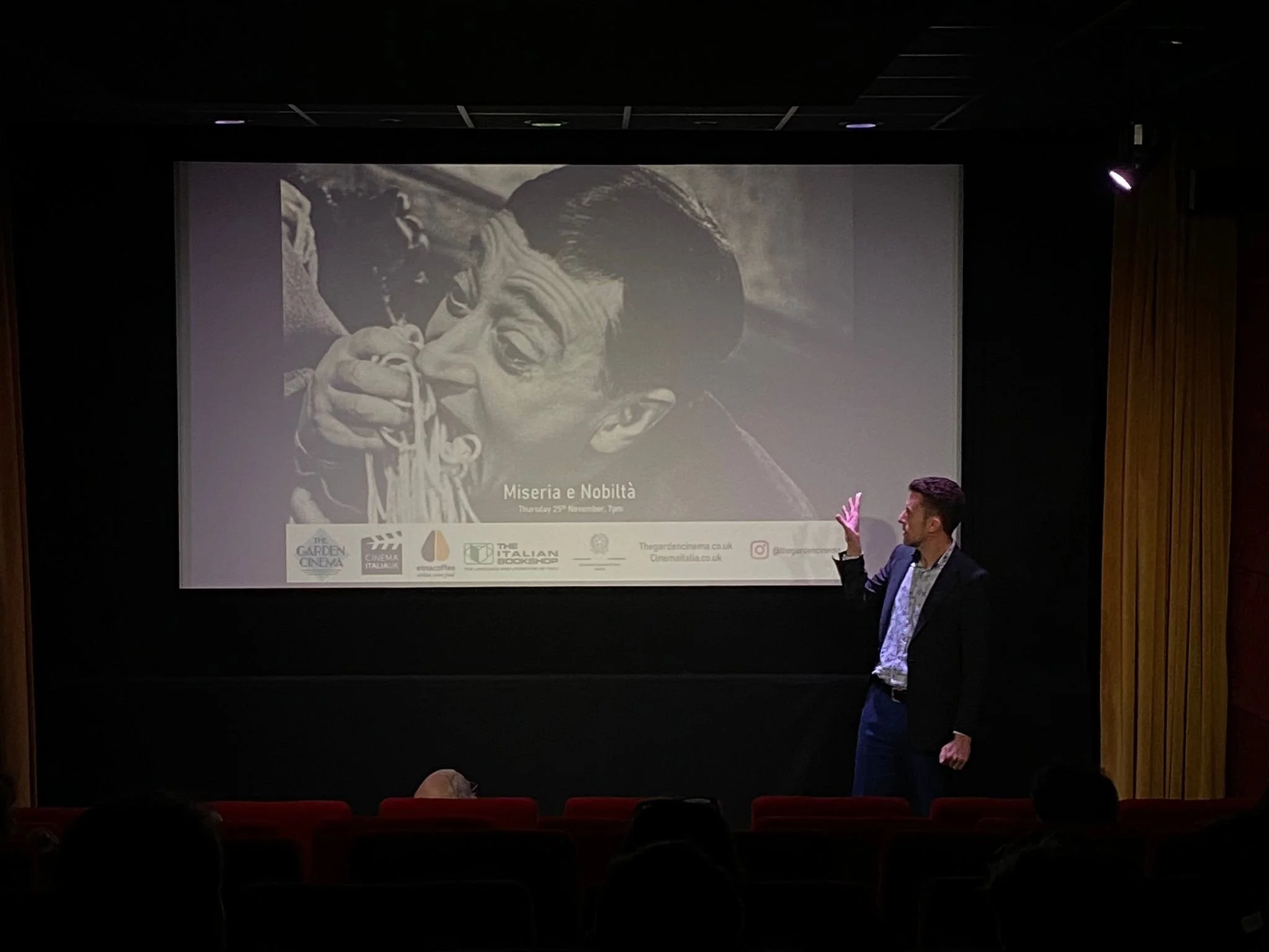 Signori a Tavola: Miseria e Nobiltà Introduced by Programmer Lorenzo Tamburini, Nov 26 2021 (Copy) (Copy)